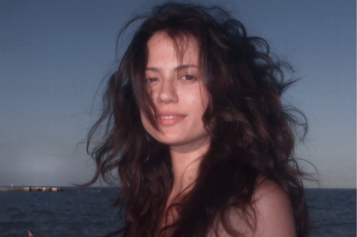 Irene a la Barceloneta